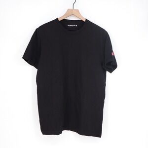 American Giant Classic Black Crew Neck T Shirt Made in USA Mens Size Medium